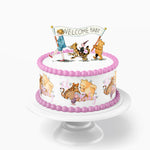 POOH BEAR BABY Shower Cake/Pooh Bear birthday/Edible Image/pooh bear Party/pooh bear birthday party/pooh bear cake topper
