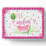 ONE IN A MELON FIRST BIRTHDAY, FIRST BIRTHDAY, WATERMELON THEME PARTY, WATER MELON CAKE TOPPER, WATERMELON FIRST BIRTHDAY