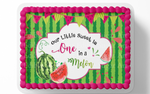 ONE IN A MELON, FIRST BIRTHDAY, WATERMELON THEME PARTY, WATER MELON CAKE TOPPER, WATERMELON FIRST BIRTHDAY