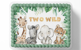 TWO WILD BIRTHDAY CAKE TOPPER