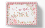 WELCOME BABY CAKE TOPPER