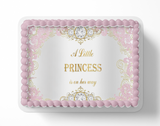 Princess Baby Shower Cake Topper