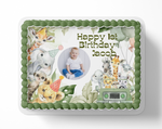 Safari Birthday Cake topper