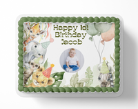 Safari Birthday Cake topper