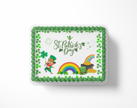 St. Patrick's Day cake topper