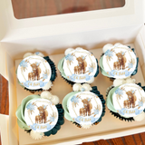 Highland Cow Cupcake Toppers