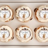 Highland Cow Cupcake Toppers