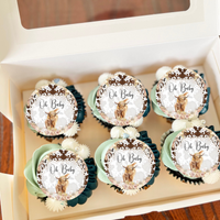 Highland Cow Cupcake Toppers