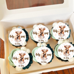 Highland Cow Cupcake Toppers