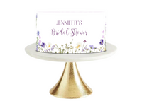 Spring Bridal Shower, Spring Baby Shower, Cake Topper, Floral Cake Topper, Spring Flowers, Summer Cake Topper