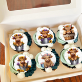 Highland Cow Cupcake Toppers