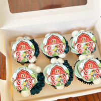 Farm Cupcake Toppers