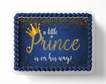 Prince Baby Shower Cake Topper