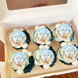 woodland cupcake toppers