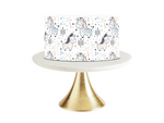 Zebra SAFARI Birthday CAKE TOPPER EDIBLE IMAGE Zebra Birthday Baby Shower Decorations