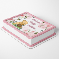 POOH BEAR BABY SHOWER CAKE EDIBLE IMAGE CAKE WRAP CUSTOMIZABLE DECORATIONS