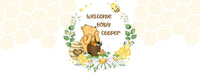 POOH BEAR BABY Shower Cake Edible Image/Icing Sheet/Edible Image/pooh bear cake wrap/pooh bear icing sheet/pooh bear cake topper